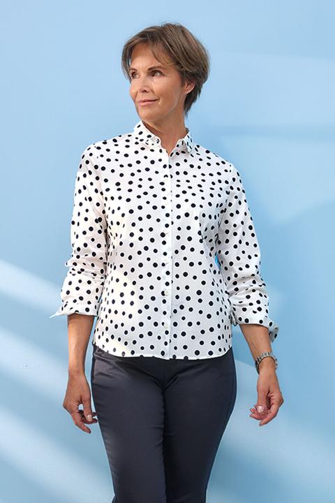 Immagine prodotto Sealand Tupfenhemdbluse Damen (46)