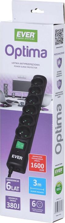 Immagine prodotto Ever Protezione dalle sovratensioni OPTIMA (6x, CEE 7/5, 3 m)