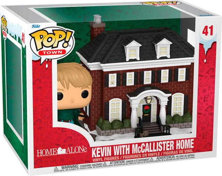Produktbild Funko Kevin - Allein zu Haus POP! Town Kevin with McCallister Home