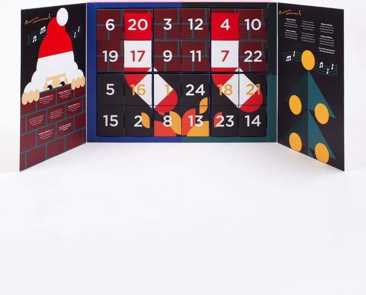 Actual product image DillySocks Advent calendar