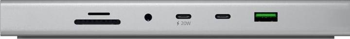 Image du produit Razer NB Acc Dock USB-C 4 Mercury (RC21-02280200-R3EK) (USB-C, 14 ports)