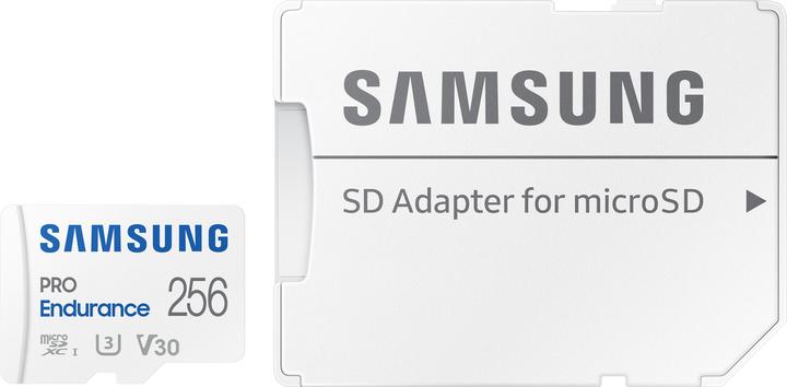 Productafbeelding Samsung PRO Endurance (256 GB, microSDXC, U3, UHS-I)
