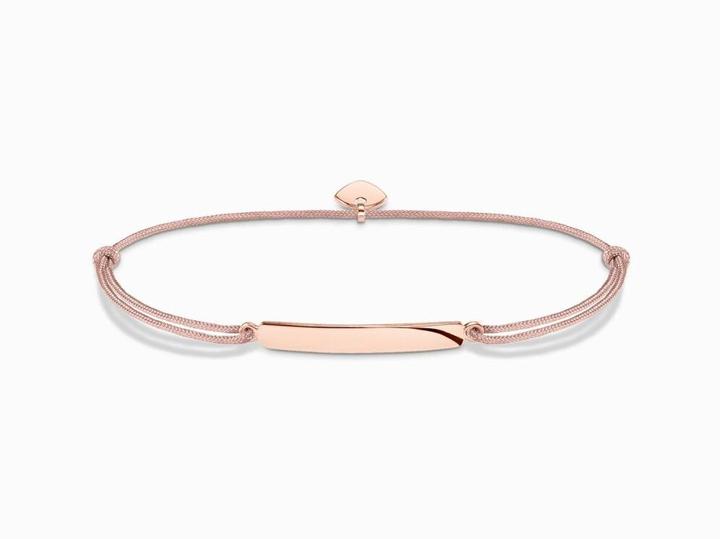 Immagine prodotto Thomas Sabo Bracciale Piccolo Segreto Classico (20 cm, Argento 925, Placcatura in oro rosa 750)