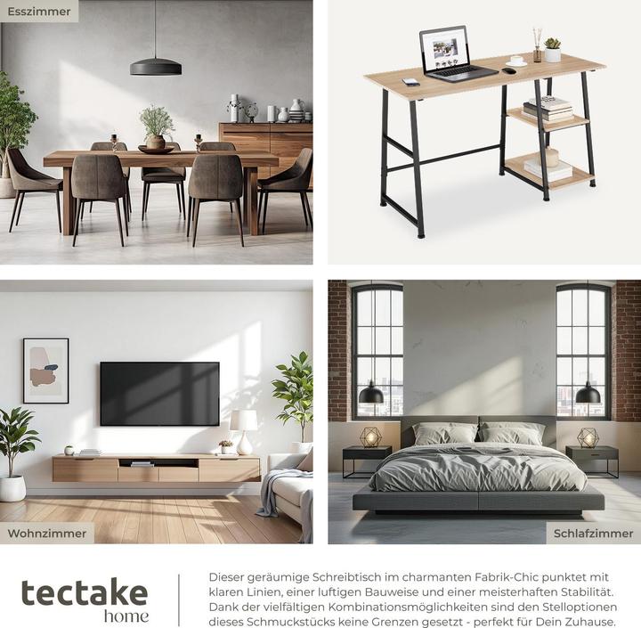 Actual product image tectake Paisley (120 x 50 x 73.50 cm)