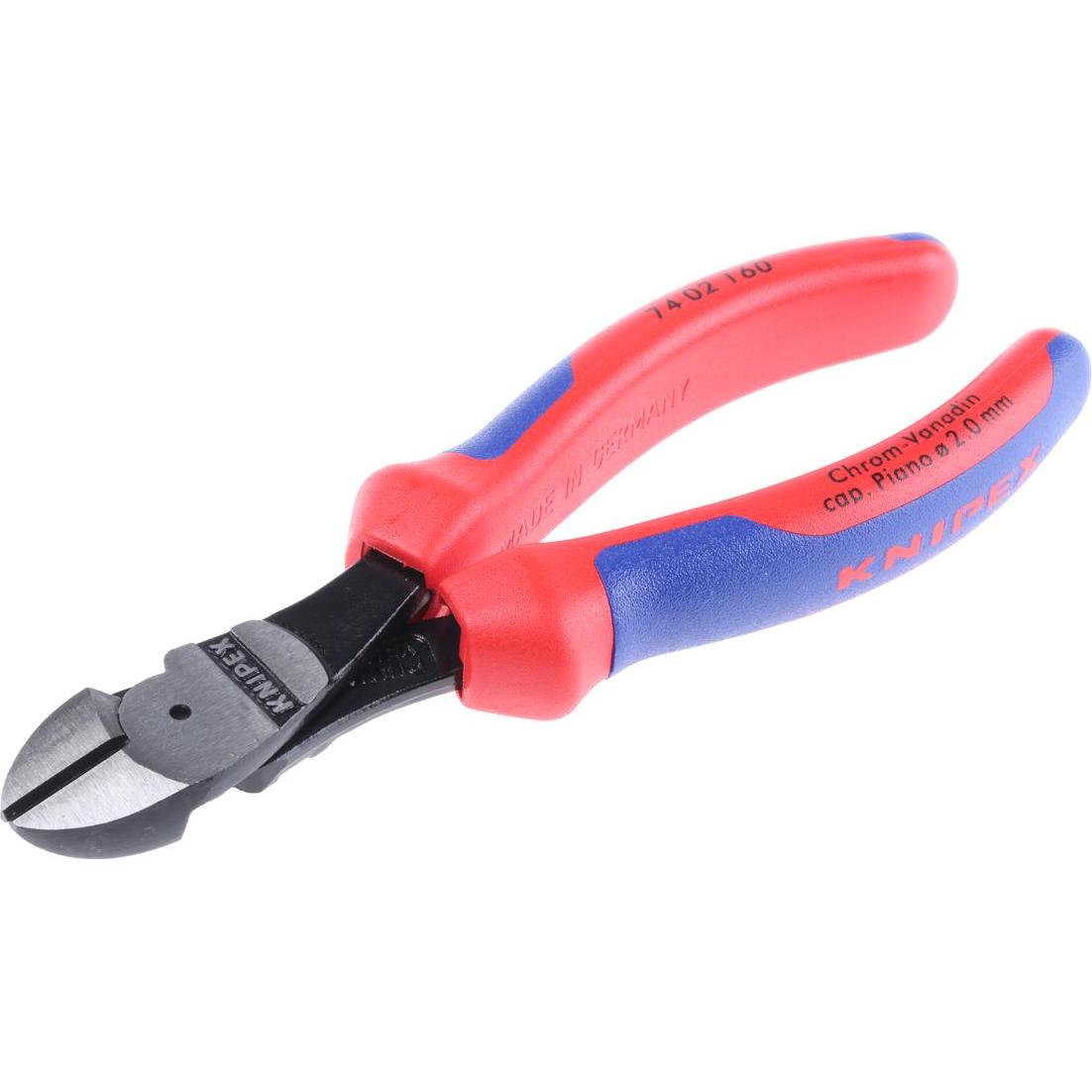 Thumbnail - Knipex, Bolzenschneider + Seitenschneider, Kraft-Seitenschneider (160 mm)