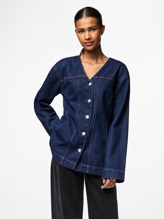 Produktbild Pieces PCDEMI Jeanshemd (L)