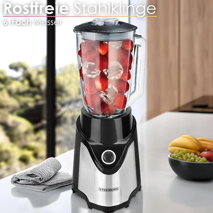 Image du produit Steinborg Standmixer mit To-Go Becher (500 W)