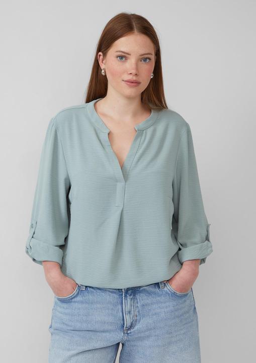 Image du produit S.Oliver Bluse Tunikabluse mit Ärmeln zum Krempeln (52)