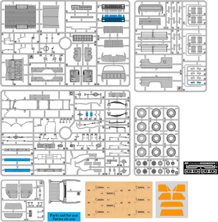 Produktbild AK Interactive M1008 TROOP CARRIER