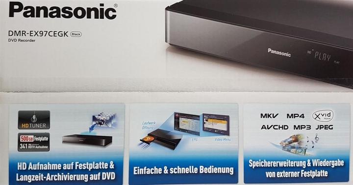 Actual product image Panasonic Dmr-Ex97c (500 GB, DVD players, DVD Recorder)