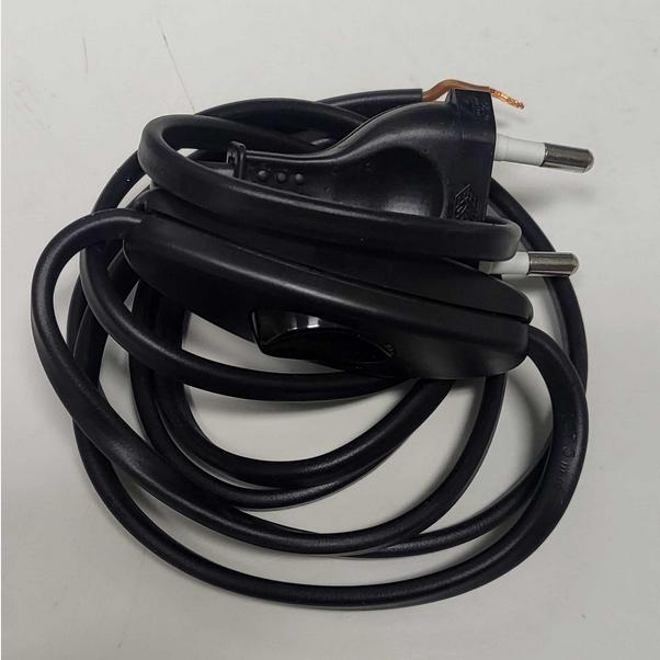 Actual product image Kopp Cord switch Black 1 x Off/On 2.5 A 140305098 1 pc.