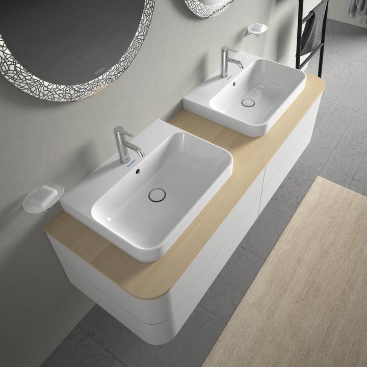 Image du produit Duravit Vasque à poser 60 x 46 cm Happy D.2 Plus blanc 2360600000 (460 mm, 600 mm)