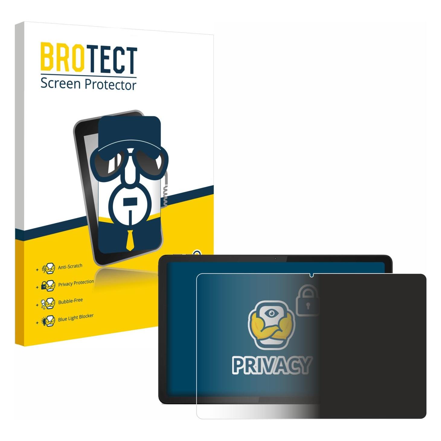 Brotect Sichtschutzfolie Anti-Spy Privacy Folie Blaulicht-Schutz (1 Stk., Lenovo Tab M11), Tablet Schutzfolie