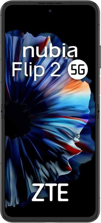 Image du produit Nubia Flip 2 5G 8GB/256GB Schwarz (256 Go, Night Black, 6.90", Double SIM, 5G)