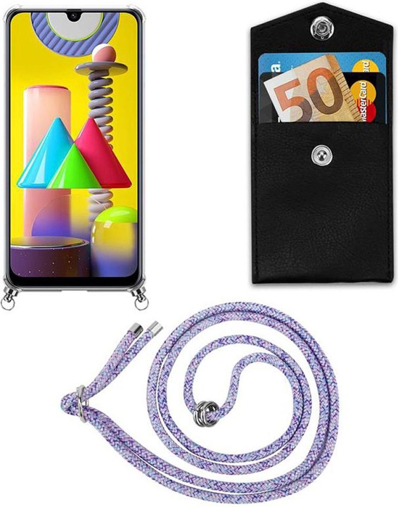 Produktbild Cadorabo TPU Handy Kette SILBER Cover