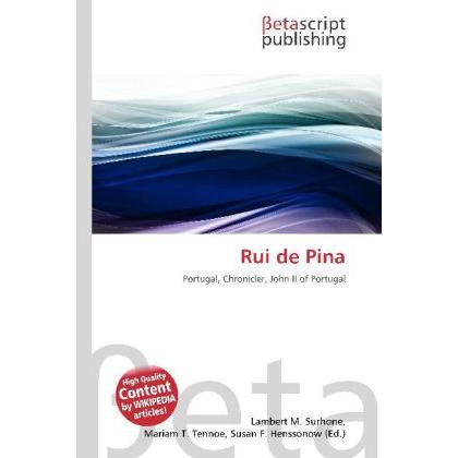 Rui de Pina, Fachbücher