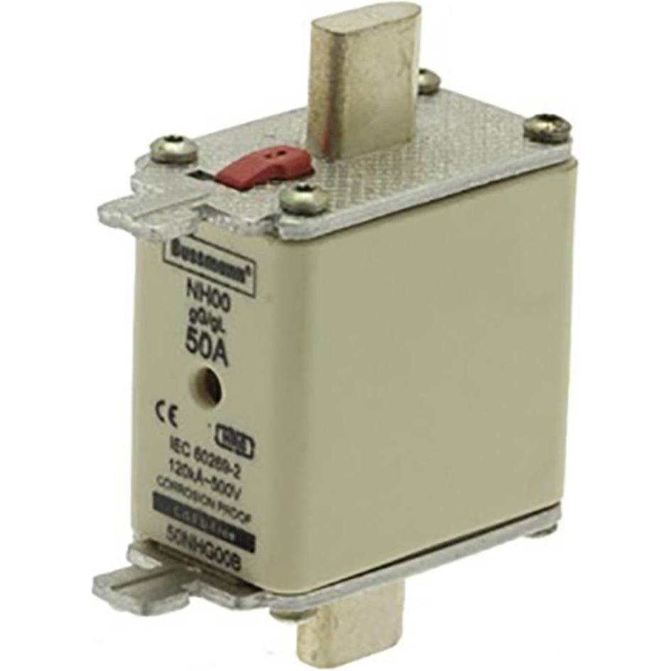 Eaton, Sicherung, Sikring NH-00 50A GL/GG 500V - (3 stk.) (NH-DIN Sicherung, 50 A)