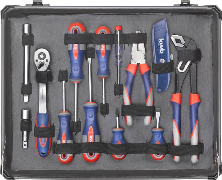 Produktbild kwb Werkzeugkoffer (51 Teile)