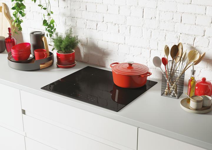 Image du produit Hoover HI624TCT/1 Black Built-in Zone induction hob 4 zone(s)