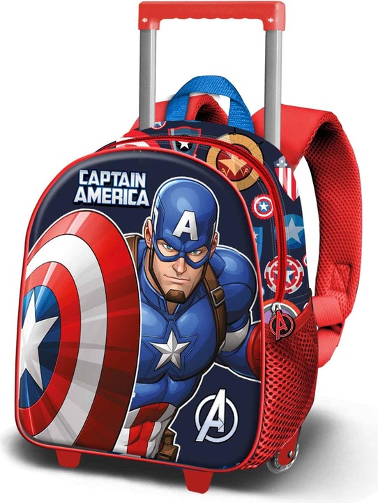 Produktbild Karactermania Small 3D Backpack with Wheels Patriot