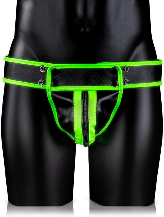 Produktbild Ouch! Striped Jock Strap - Glow in the Dark (M, S)