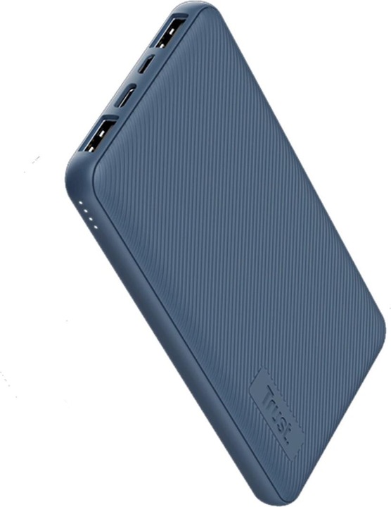 Immagine prodotto Trust POWER BANK USB 10000MAH/PRIMO BLU 25028 (10000 mAh, 15 W, 37 Wh)