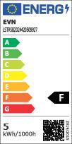 Energie-Label EVN LED-Stripe (RGBW, 500 cm, Indoor)