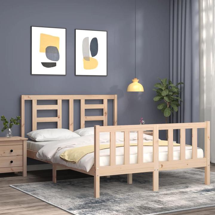 Actual product image vidaXL Bettrahmen (140 x 200 cm)