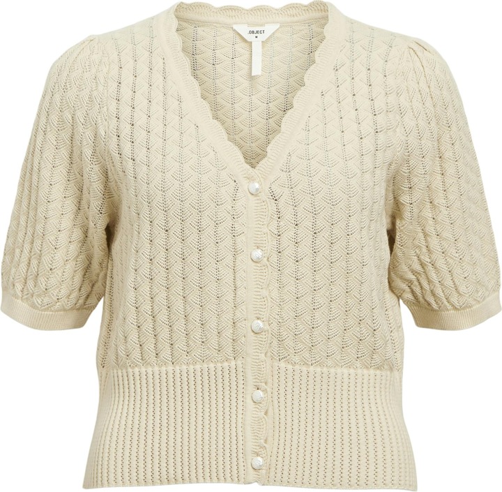 Image du produit Object Veste en tricot à manches courtes (M)