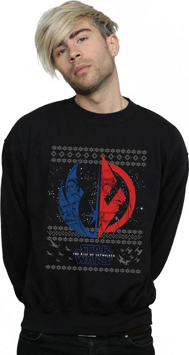 Image du produit Star Wars - Sweat THE RISE OF SKYWALKER CHRISTMAS SPLIT SYMBOL - Homme (5XL)