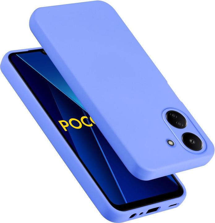Image du produit Cadorabo Housse pour Xiaomi Poco C65 TPU au design Liquid Protection silicone (Xiaomi Poco C65)