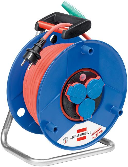 Image du produit Brennenstuhl Brobusta IP44 Dévidoir de câble industriel/de chantier 40m (40 m, 1.50 mm²² mm)