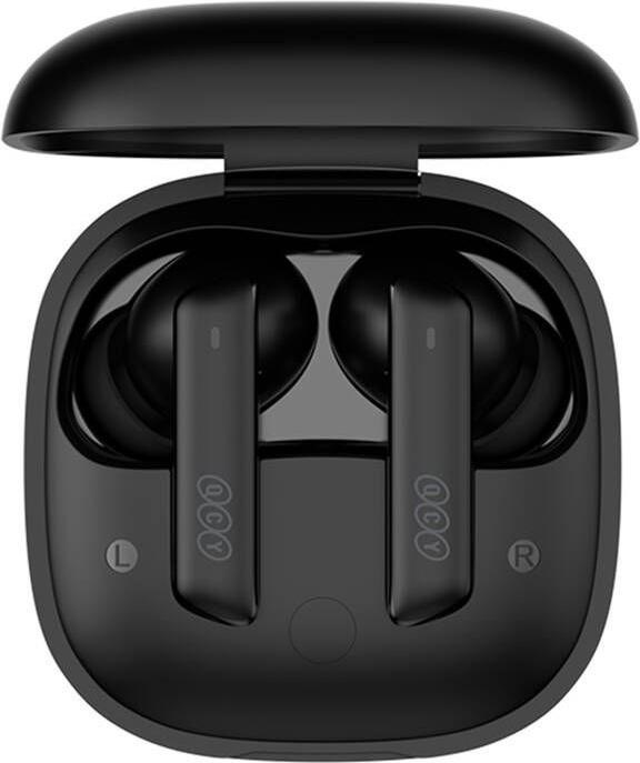 Actual product image QCY HT05 black (ANC, 4 h, Cable)