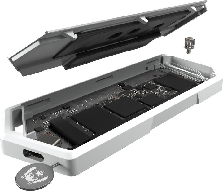 Produktbild ASUS Geh USB ROG STRIX ARION MIKU/WHT SSD Gehäuse (M.2)