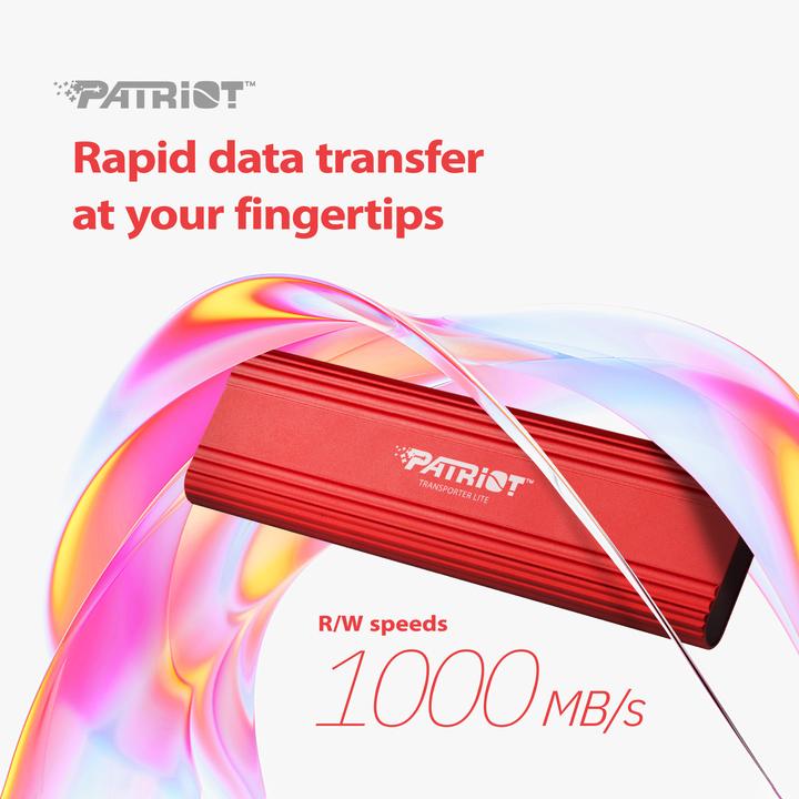 Produktbild Patriot SSD 4TB 1.0/1.0 Transporter Lite Portable USB rd PAT (4 TB)