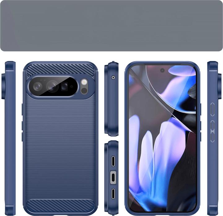 Image du produit Cover-Discount Google Pixel 10 Pro XL - Metall Carbon Look Hülle (Google Pixel 10 Pro XL)