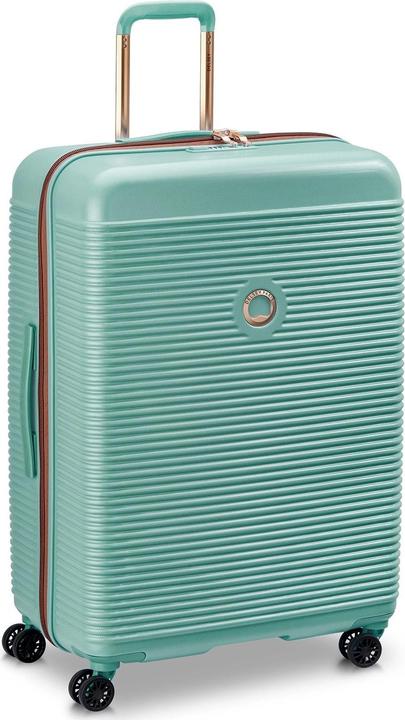 Actual product image Delsey Freestyle 4 Wheel Trolley Large 76 cm Almond Green (104 l)