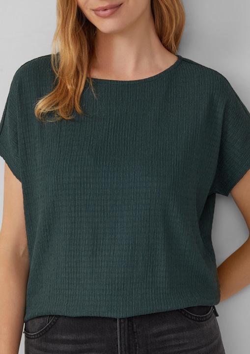 Produktbild S.Oliver T-Shirt Strukturiertes T-Shirt im Relaxed Fit (44)