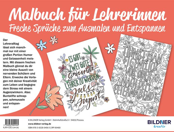 Immagine prodotto Libro da colorare per insegnanti