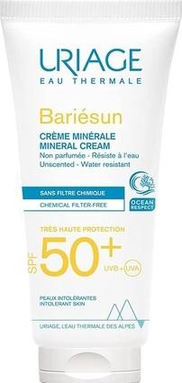 Image du produit Uriage Crème minérale Bariésun (Crème solaire visage, SPF 50, 100 ml)