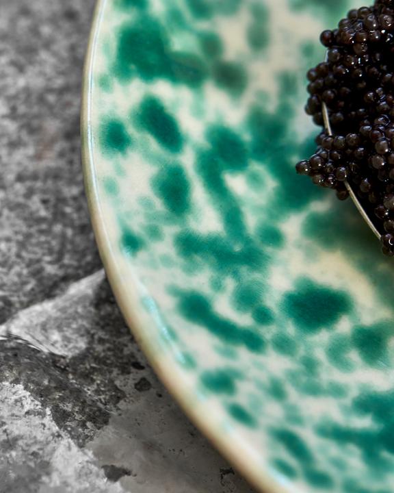 Actual product image House Doctor Cake plate, HDDiva, Green (16 cm)