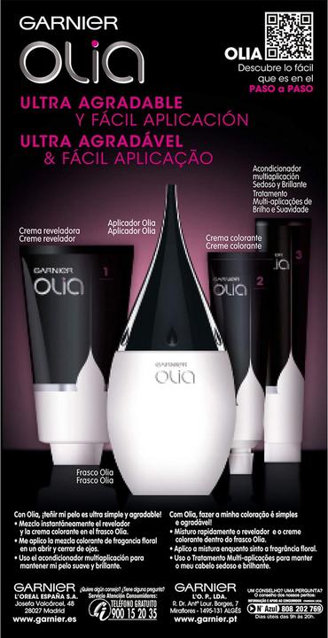 Produktbild Garnier OLIA Coloración Permanente #6,0 Rubio Oscuro 4 pz (6.0 Dunkelblond)