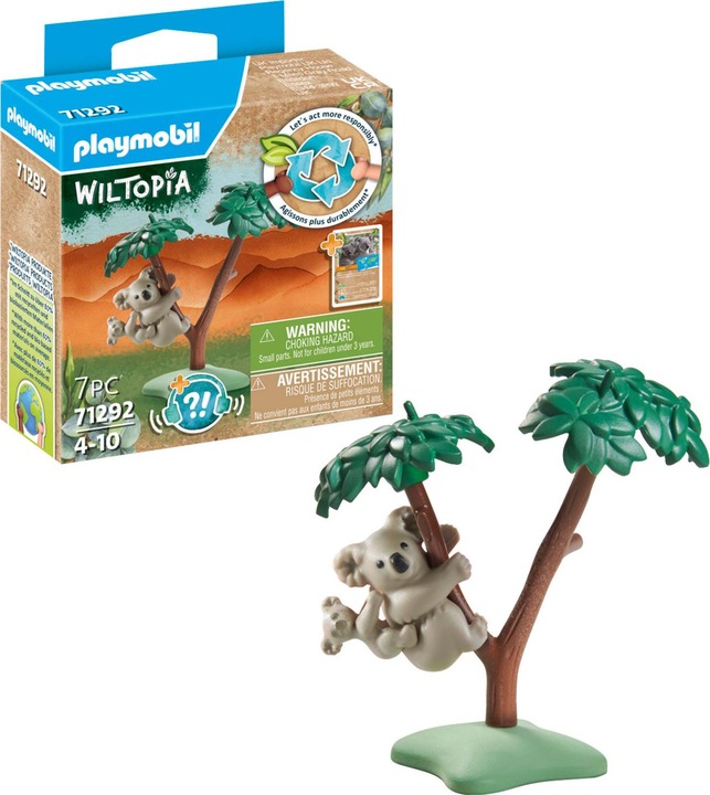 Produktbild Playmobil Koala mit Jungtier (71292, Playmobil Wiltopia)