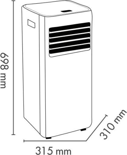 Image du produit Argo Iside (30 m², 10000 BTU/h)