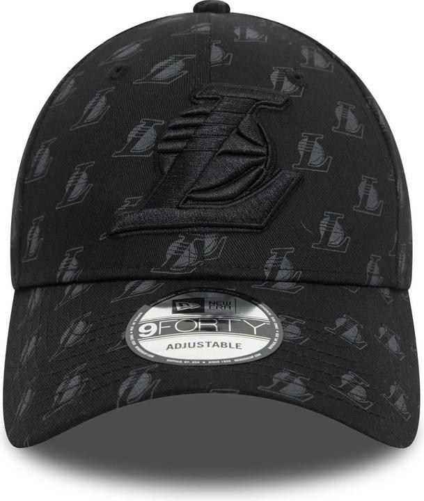 Actual product image New Era 9Forty Strapback Cap MONOGRAM Los Angeles Lakers (One size)
