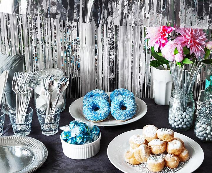 Produktbild Boland Essteller Pappe Silber 6 Stück 25cm (6x)