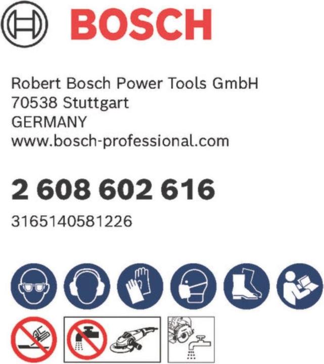 Produktbild Bosch Professional Zubehör Diamanttrennscheibe Standard for Abrasive, 125 x 22,23 x 6 x 7 mm