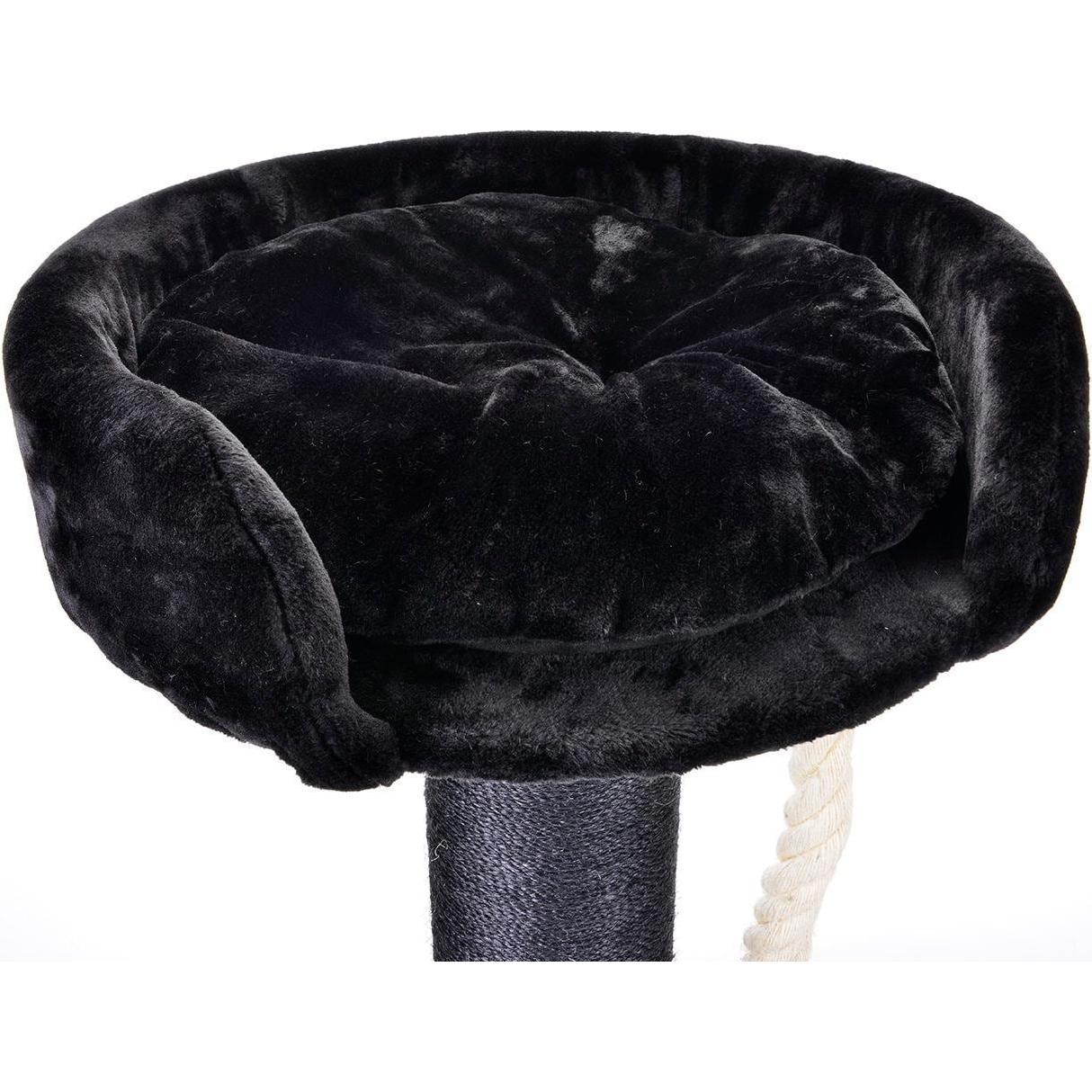 Thumbnail - CanadianCat Kratzbaum Lounge Ontario 1, Schwarz (100 cm, Schwarz), Katzenbaum