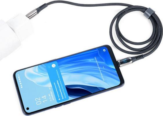 Produktbild Troika SPEEDY Ladekabel High-Speed, noir (1 m, 100 W)