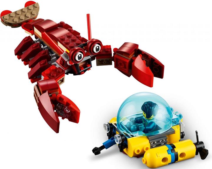 Produktbild LEGO Creator End-Of-Live Set Schatzsuche am Meeresgrund - 31130 NEU! Teile 522x (31130)